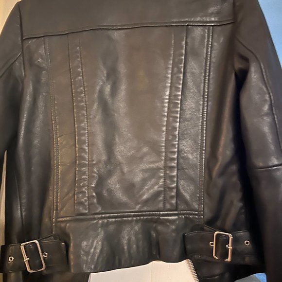 Leather Moto Jacket from Mango - Picture 5 of 12